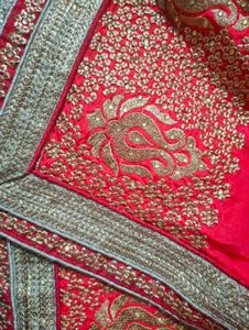 Beautiful KARVACHAUTH special Saree With Blouse