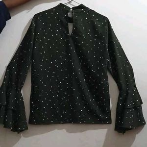 Ruffle Sleeve &#34; or a &#34;Polka Dot Top