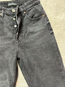 Button Up High Waist Jeans