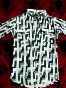 Patterned Men's Shirt