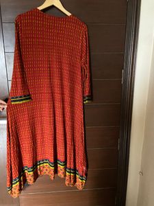 Elegant Ethnic Asymmetric hem Kurta (Biba)xxl