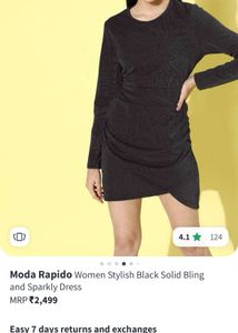 Y2k baddie bling party dress in charcoal