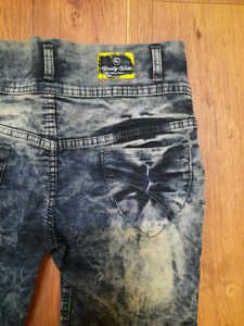 Ripped Denim shorts