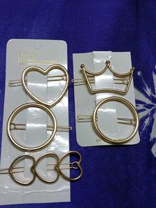 Golden Hair Pin