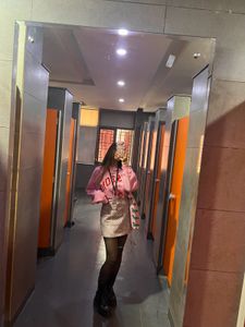 Korean Tweed Mini Skirt
