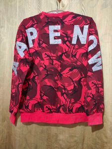 Aape now Camo Print Sweatshirt