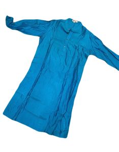 Blue Long Sleeve Button Up
