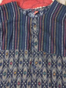 Patterned Casual Dress