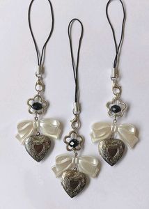 Pinteresty Heart Locket Phone Charms ⚝.ೃ࿔