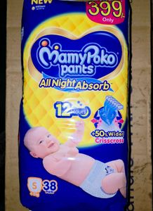 MamyPoko Pants S (38 Count)