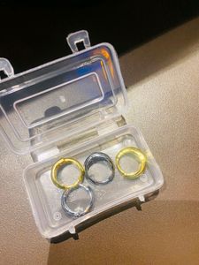 Gold and Silver Small Chunky Hoops -