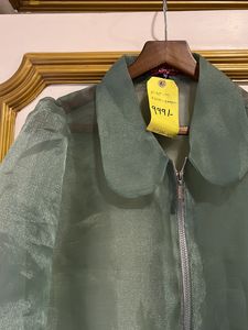 Sage Green Tissue Jacket