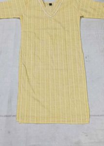 yellow kurti and red leggings