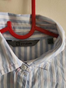 Annabelle Blue White Shirt
