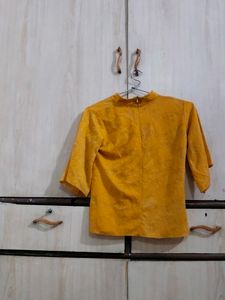 A Mustard Colour Top