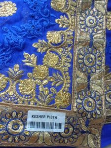 New Blue Saree Very Nice Collection 👉👌👌