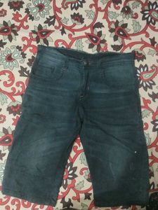 Men's Denim Bermuda Shorts