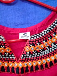 Gujarati Thread Work Kurti