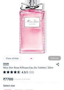 Miss Dior Rose N&#39; Roses Edt