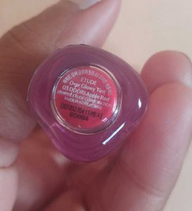 Etude Over Glowy Lip Tint Ddori apple red