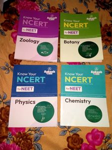 Know Your NCERT Questions Extracted From NCERT For Great Practice ( Physics, Chemistry, Zoology And Botany)(Unused)
