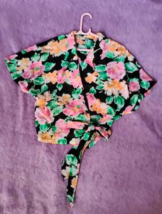 New Korean Wrap Around Top