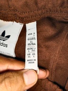 Adidas Originals 3 strips Brown Sweatpants