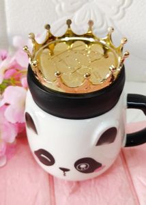 Cute Panda Coffee mug with lid