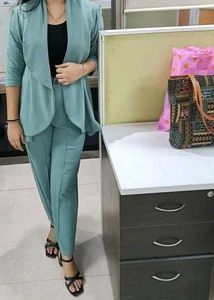 Kotty New Sea Green Formal Coord Set