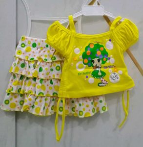 Girls Yellow Outfit
