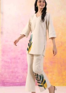 Cotton Cord Set Plus Size Available