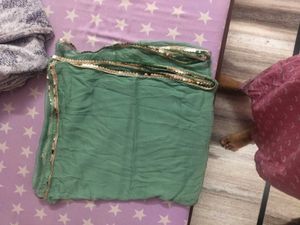 Sea Green Colour Nyra Three Piece Suit Set