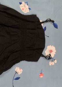 Black Eyelet Sun Dress