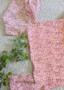 Pink One Pice Dress🥀✨