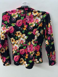 Stunning Floral Print Jacket