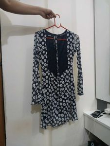 Floral Print Mini Dress (with price tag)