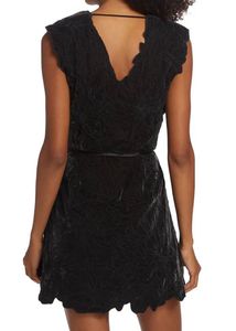 Floral Velvet Dress