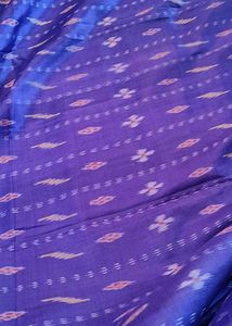 Pure Silk Sambhal Puri Ikkat Saree
