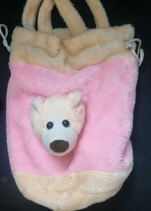 Cute Plush Bear Pouch