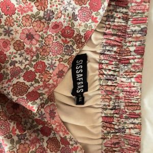 Floral Long  Skirt