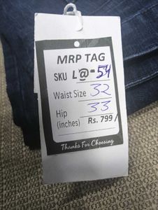L@54 Size-32 (Sale) Latest Ladies high waist Jeans