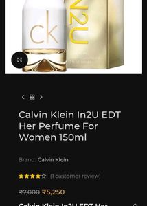 CK perfume