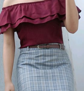 Plaid Skirt🌻🌻🌻
