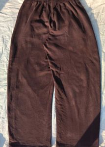 Brown Casual Pants