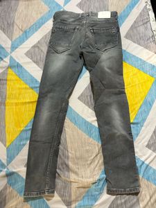 Stylish Grey Denim Jeans