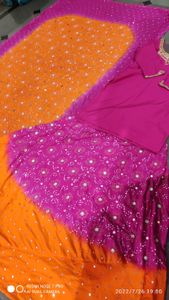 Designer lehenga n top.