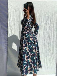 Floral Maxi Fit And Flare Aline Dress