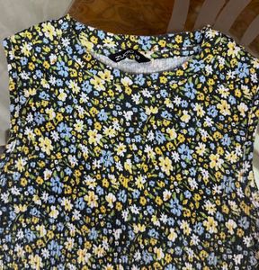 Multicolour Crop Top