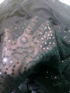 New Sequins Georgette Saree