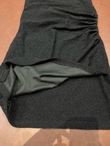 Sparkly Black Mini Dress